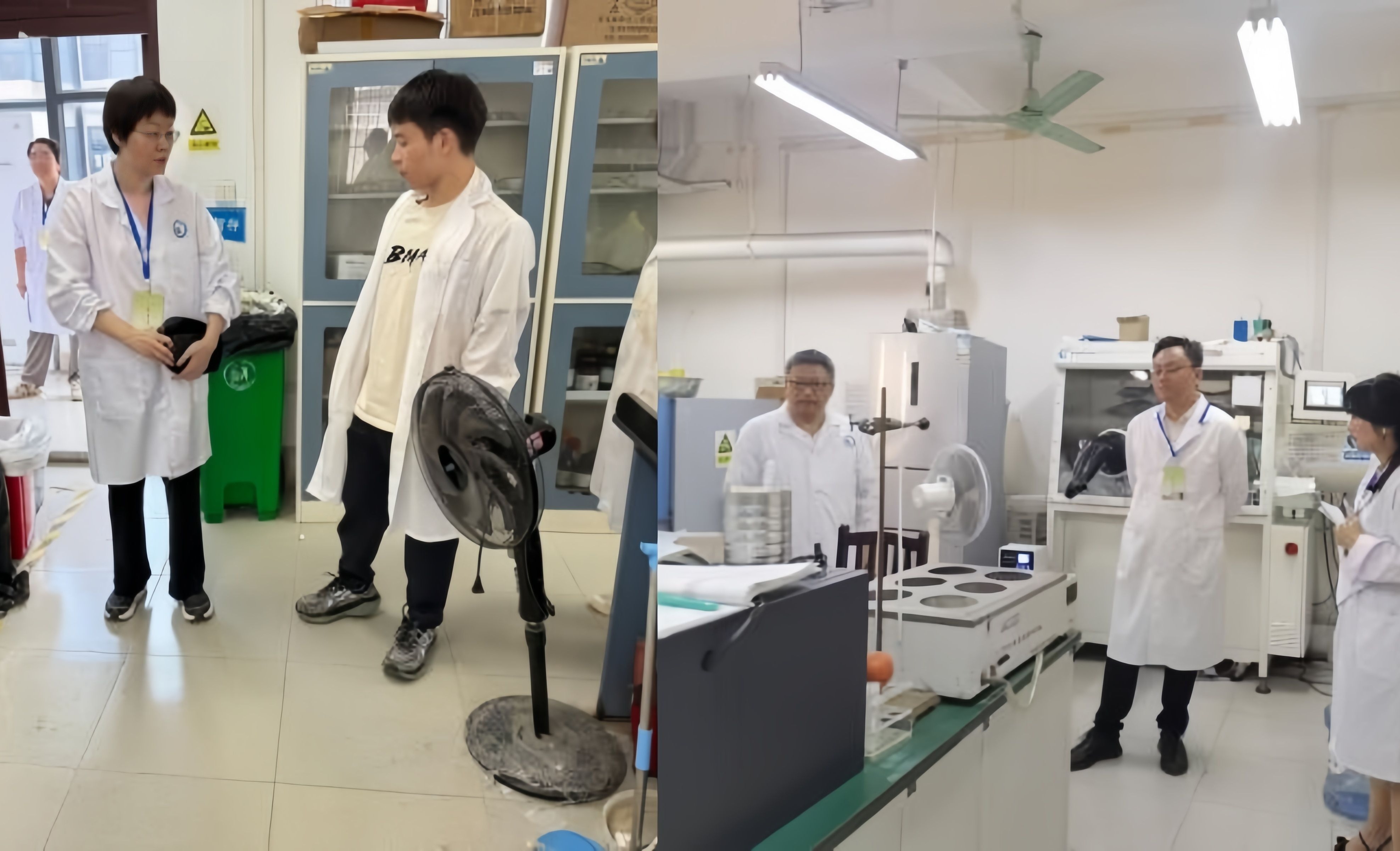 我院开展2025年春季学期期末实验室安全大检查